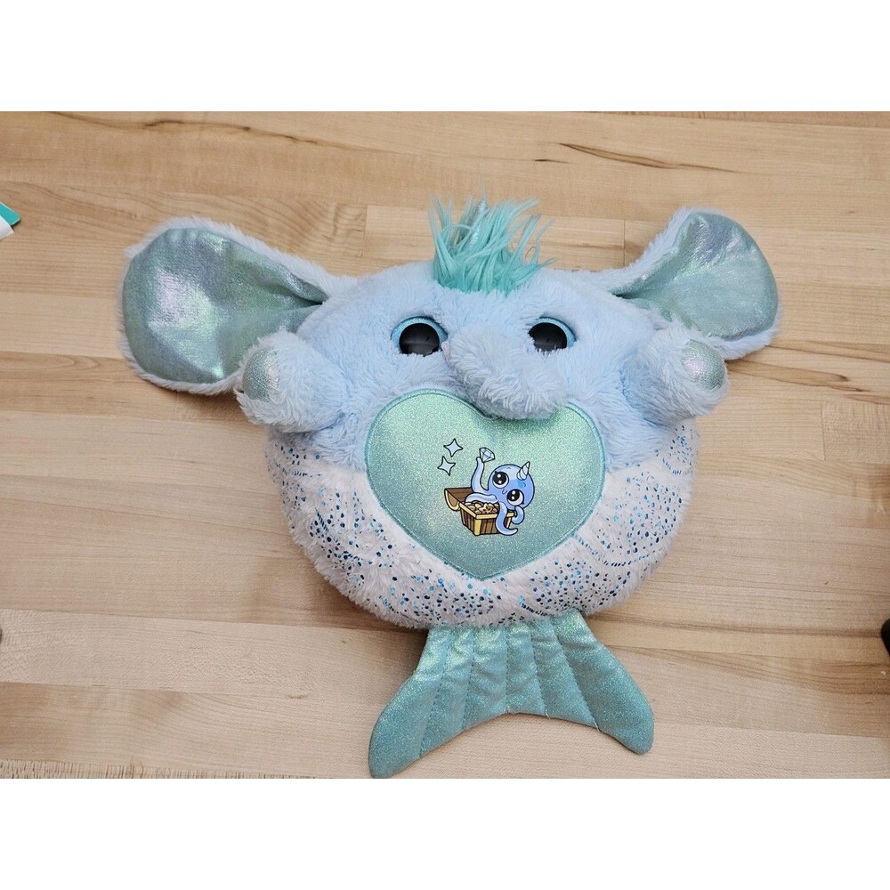 Zuru Rainbocorn Plush Mermaidcorn Elephant Stuffed Animal 12"
